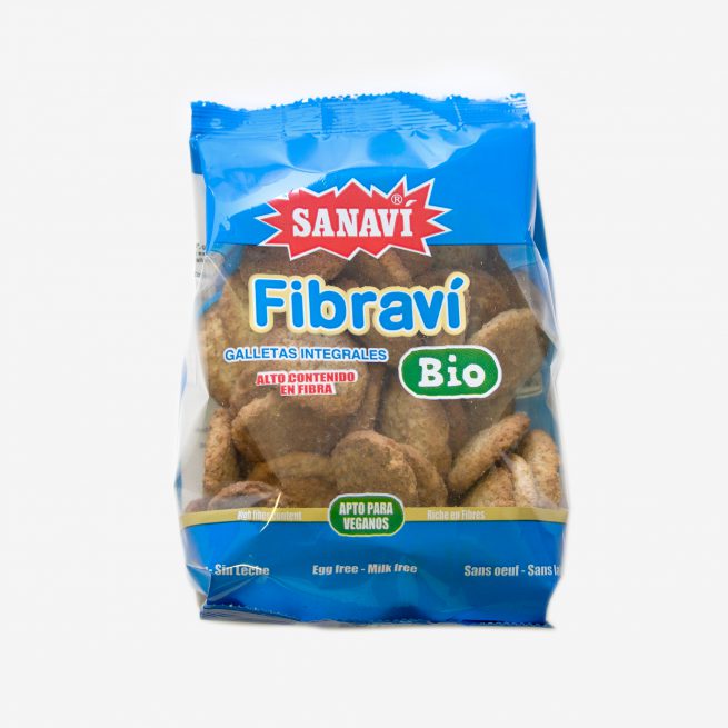 Galletas integrales bio fibraví