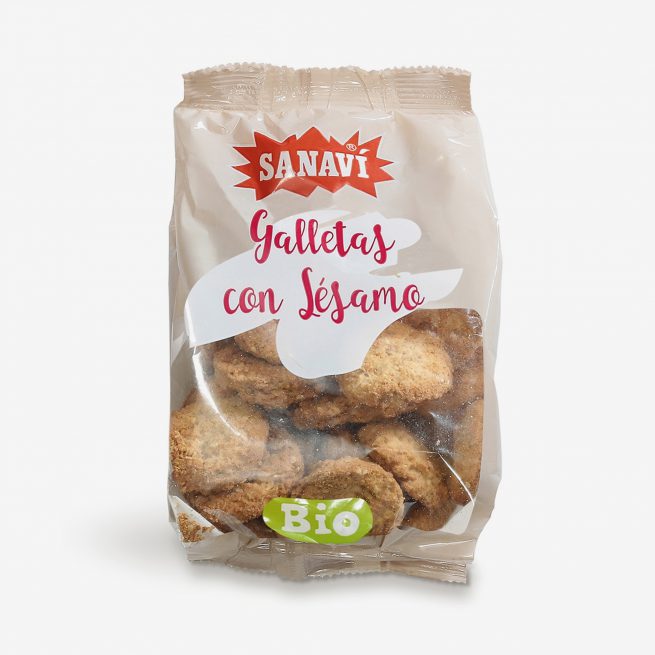 Galletas con sésamo