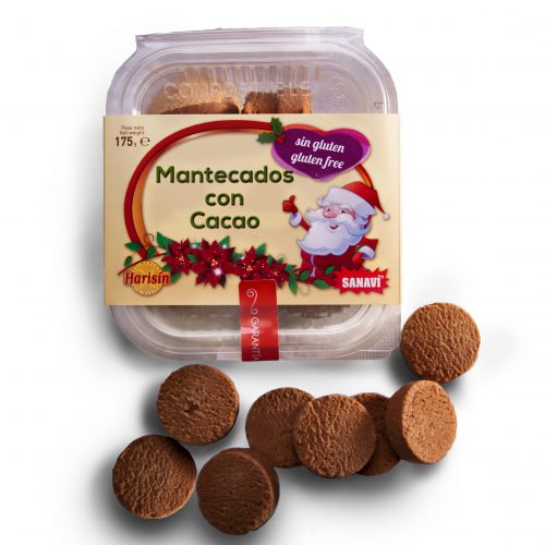 mantecados con cacao
